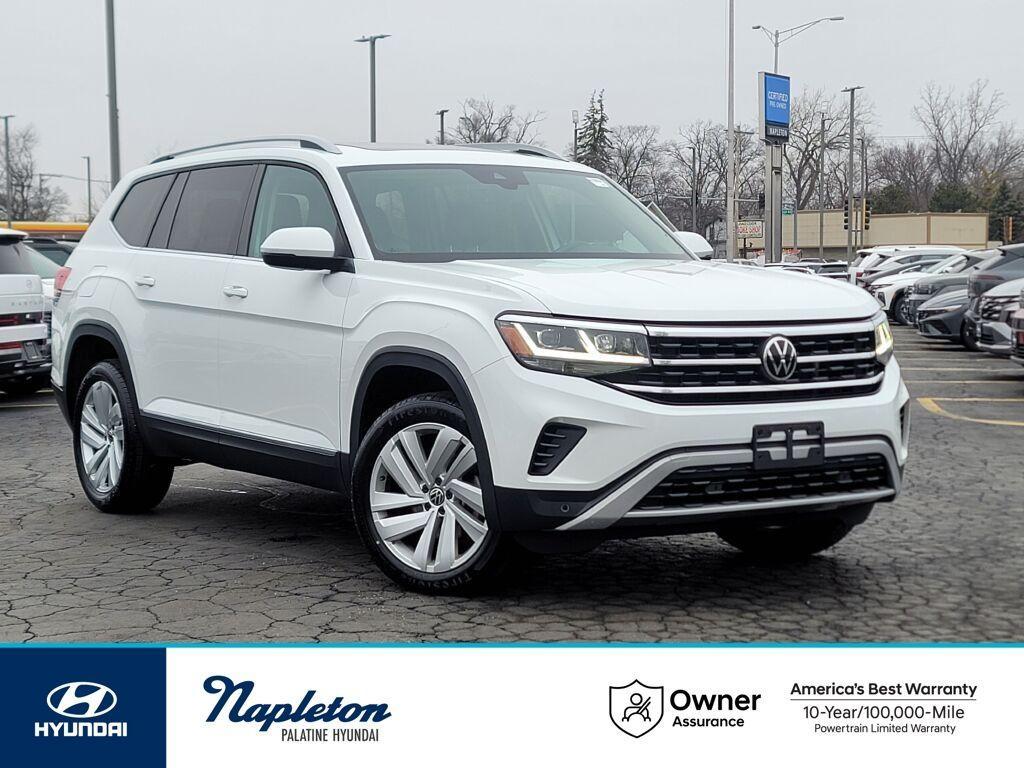 used 2021 Volkswagen Atlas car, priced at $23,847