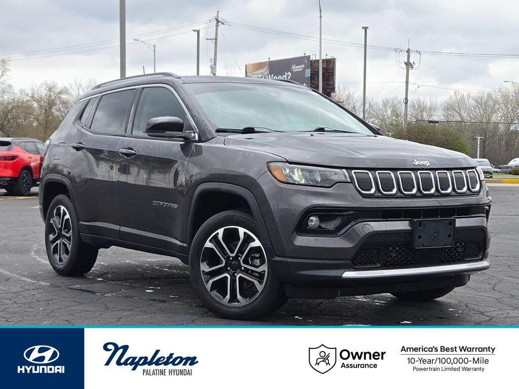 used 2022 Jeep Compass car, priced at $19,696