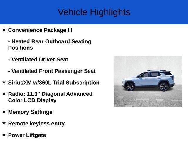new 2026 Chevrolet Equinox car, priced at $34,165