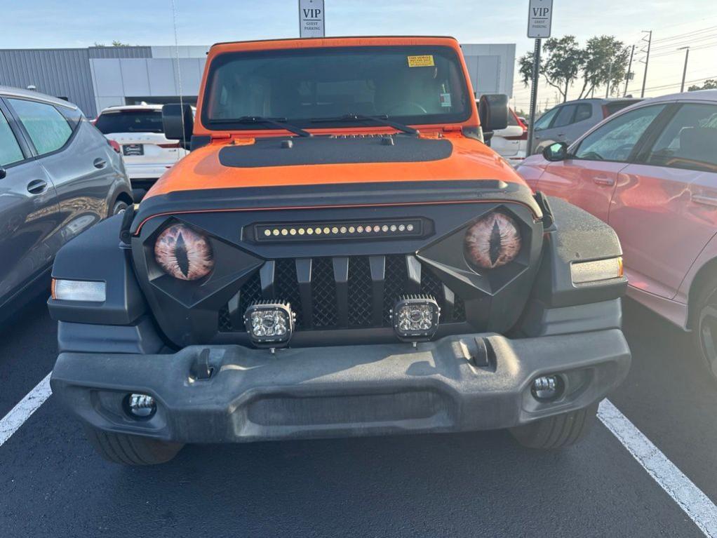 used 2019 Jeep Wrangler Unlimited car, priced at $22,500