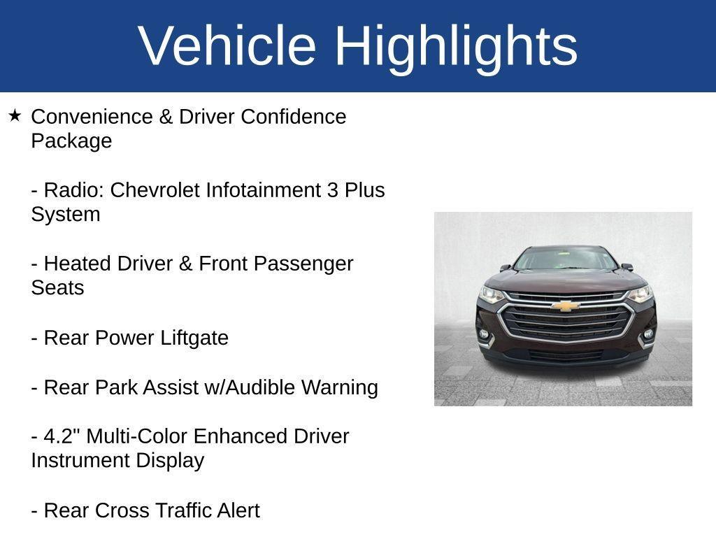 used 2020 Chevrolet Traverse car, priced at $18,333