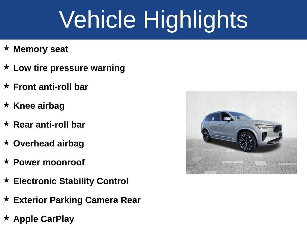 used 2025 Volvo XC90 car, priced at $49,471