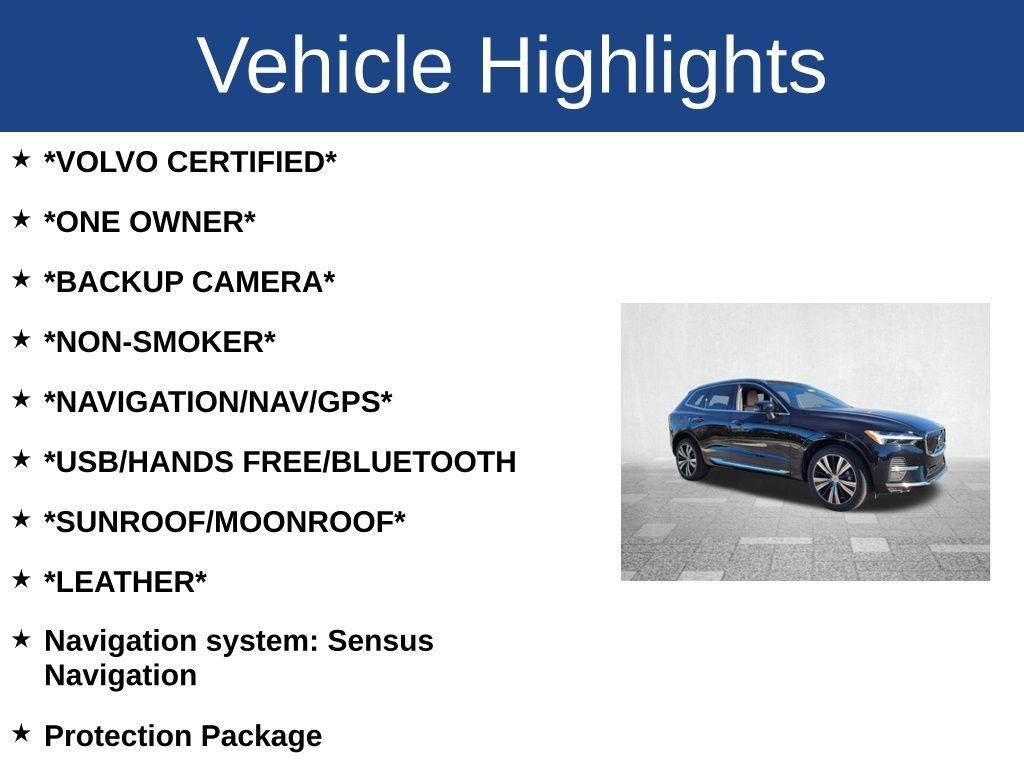 used 2023 Volvo XC60 car, priced at $32,348