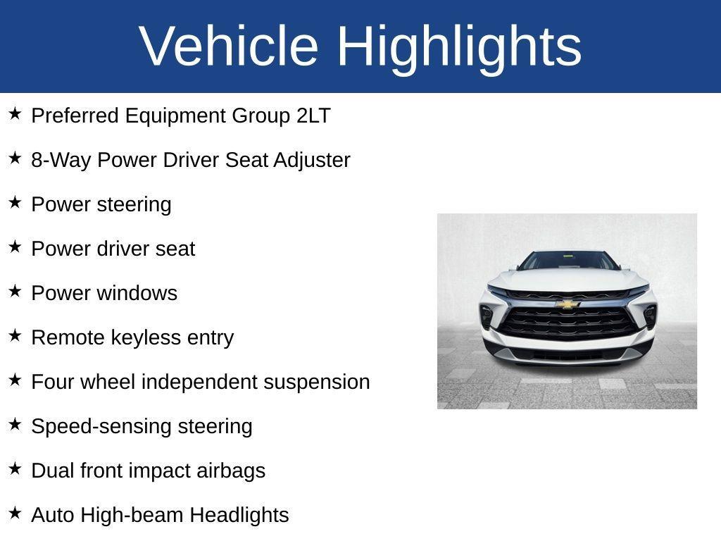 used 2023 Chevrolet Blazer car, priced at $26,500