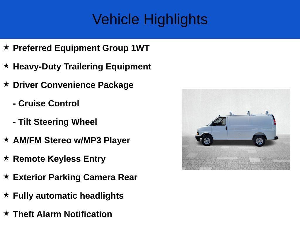 new 2025 Chevrolet Express 2500 car, priced at $45,150