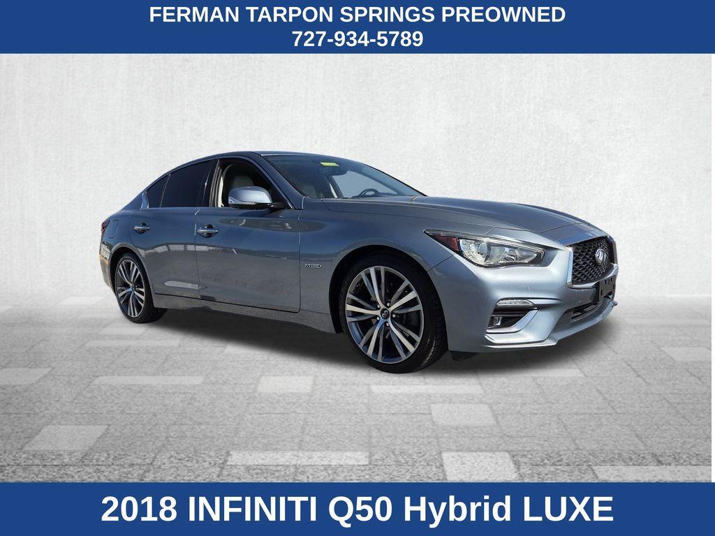used 2018 INFINITI Q50 Hybrid car, priced at $22,767