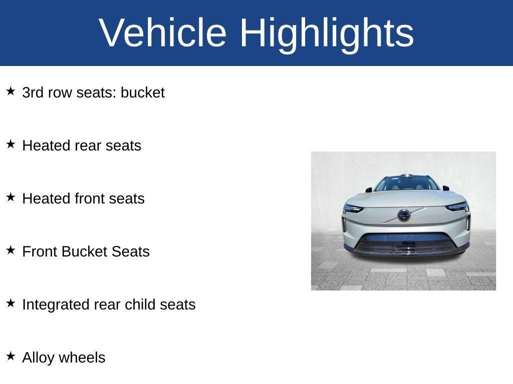 used 2025 Volvo EX90 car, priced at $77,495