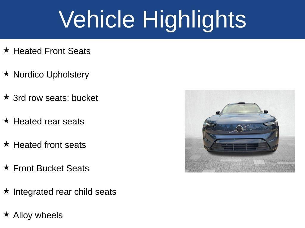 used 2025 Volvo EX90 car, priced at $84,917