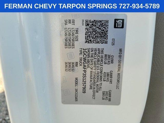 new 2025 Chevrolet Express 2500 car, priced at $45,345