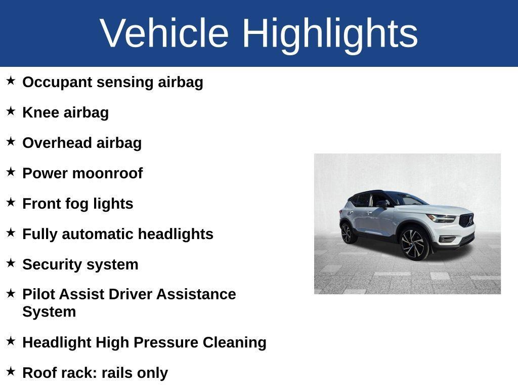 used 2021 Volvo XC40 car, priced at $22,795