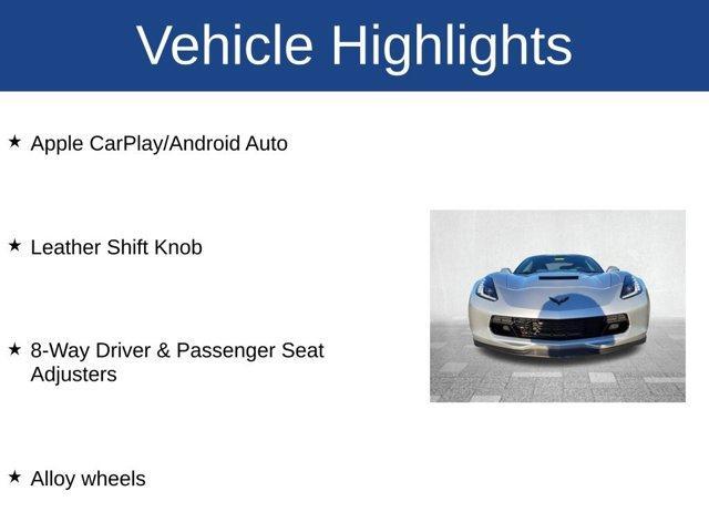 used 2019 Chevrolet Corvette car, priced at $58,500