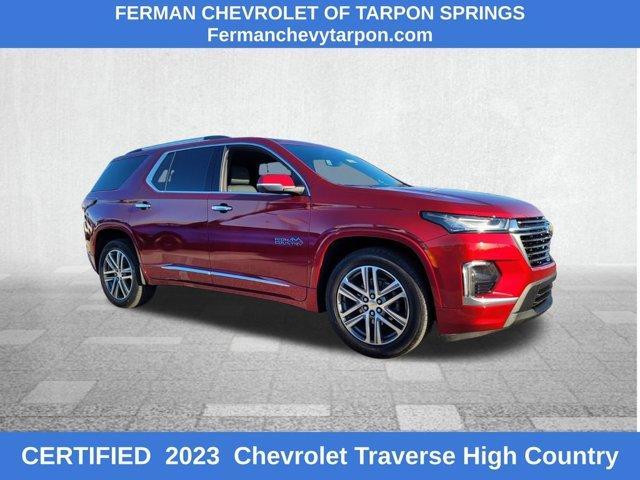 used 2023 Chevrolet Traverse car, priced at $37,105
