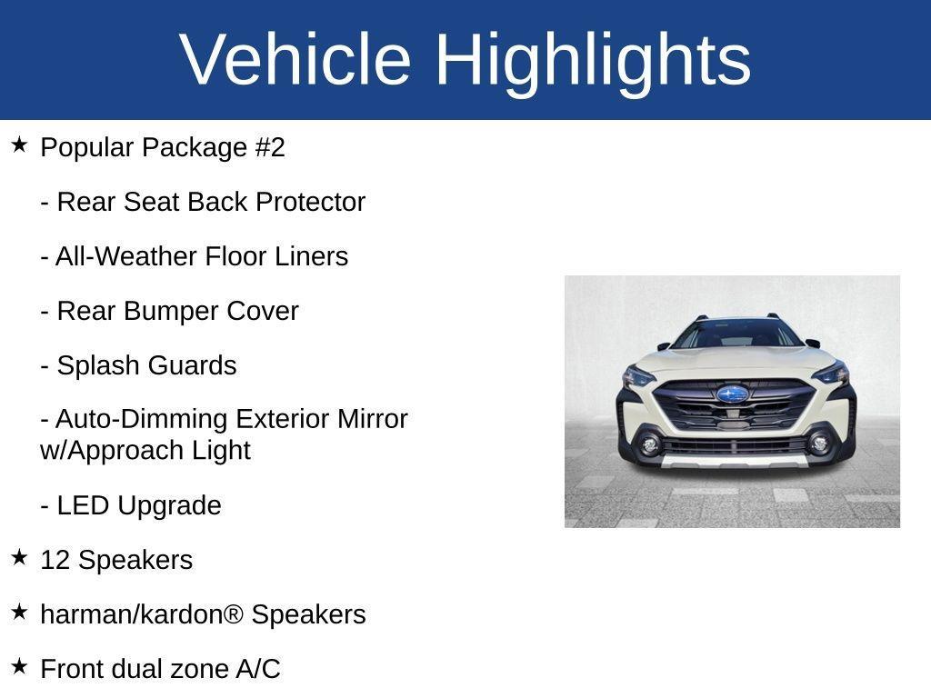 used 2025 Subaru Outback car, priced at $30,997