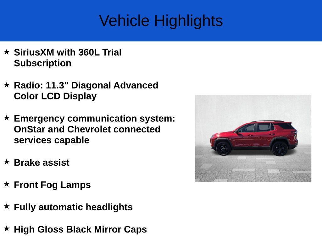 new 2026 Chevrolet Equinox car, priced at $30,045