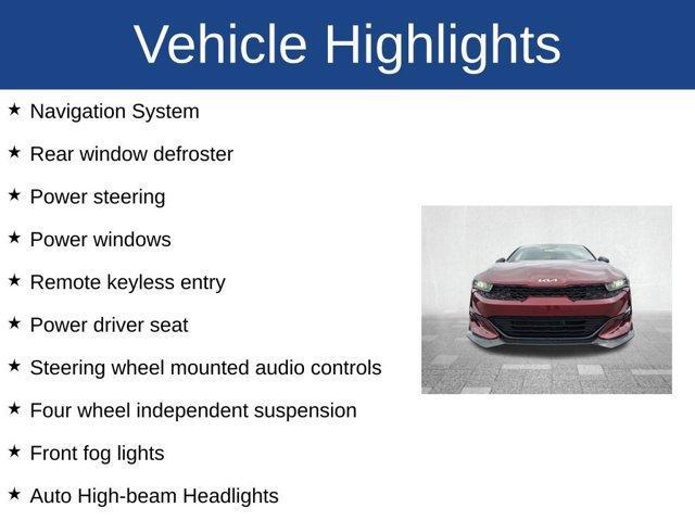 used 2022 Kia K5 car, priced at $20,333