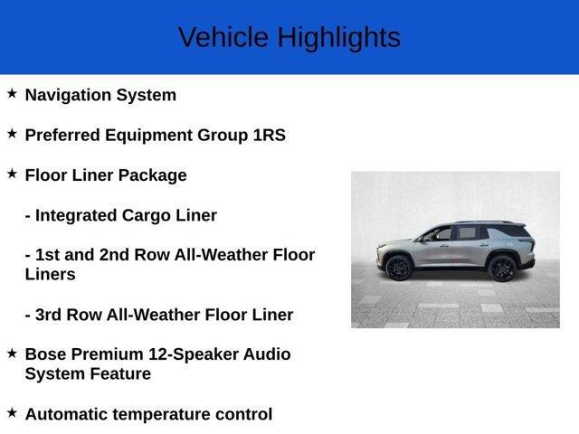 new 2026 Chevrolet Traverse car, priced at $58,519