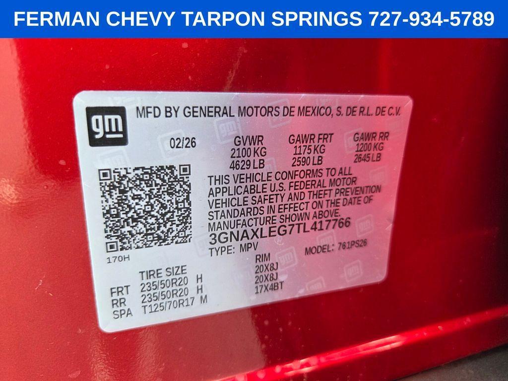 new 2026 Chevrolet Equinox car, priced at $37,305