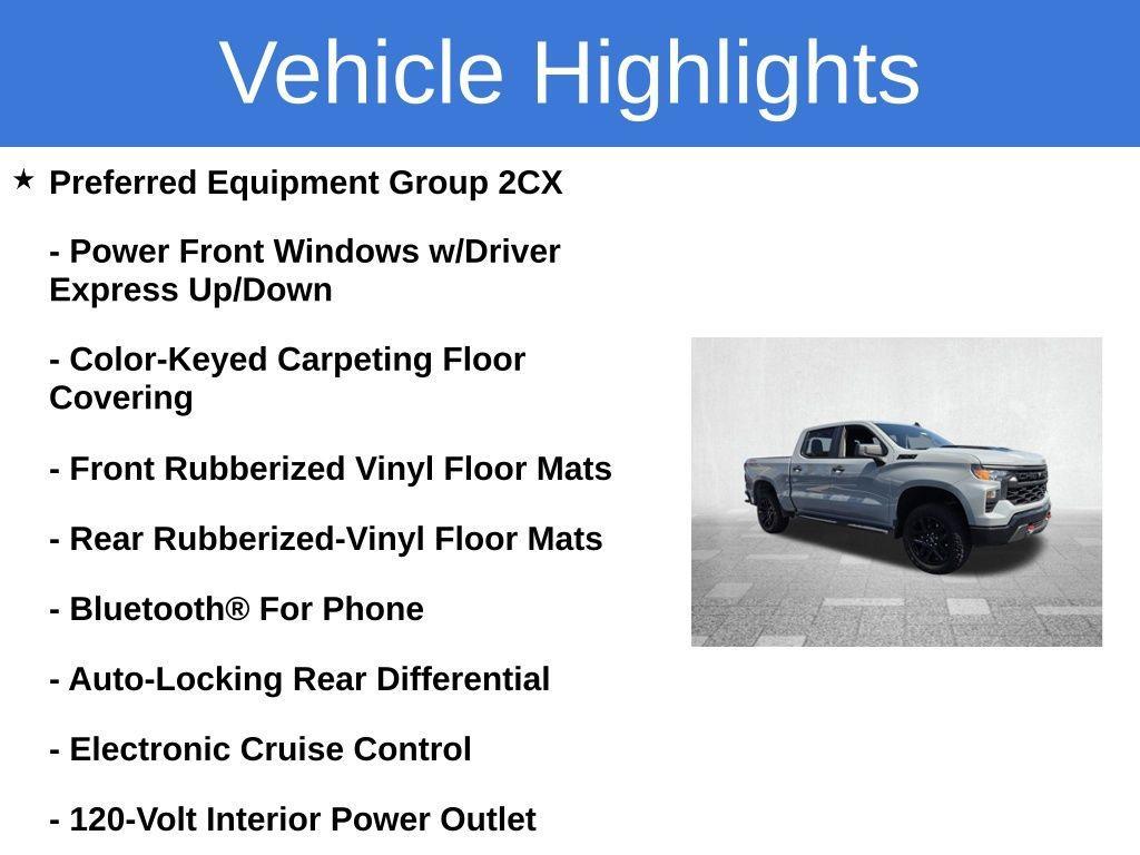 used 2025 Chevrolet Silverado 1500 car, priced at $44,777