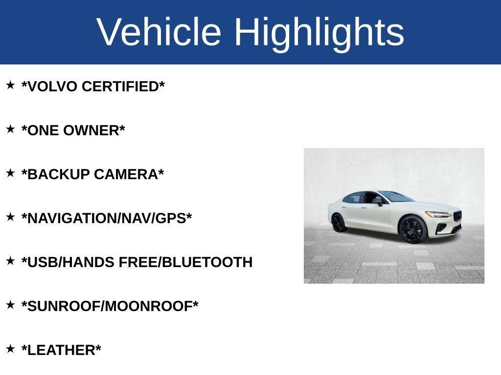 used 2023 Volvo S60 Recharge Plug-In Hybrid car, priced at $35,349