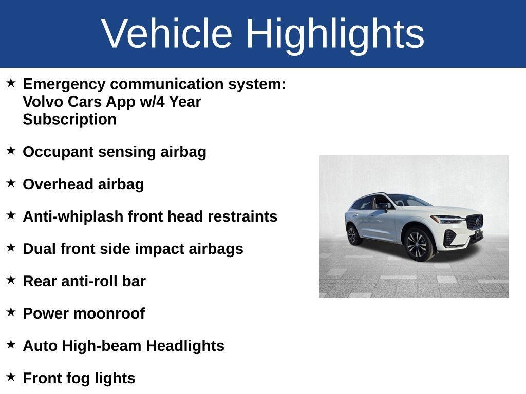 used 2025 Volvo XC60 car, priced at $32,989