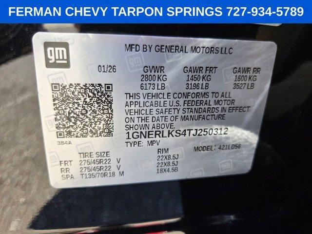 new 2026 Chevrolet Traverse car, priced at $55,619