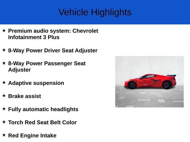 new 2026 Chevrolet Corvette car, priced at $129,265