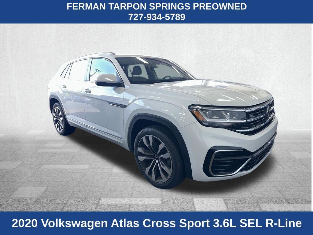 used 2020 Volkswagen Atlas Cross Sport car, priced at $27,500