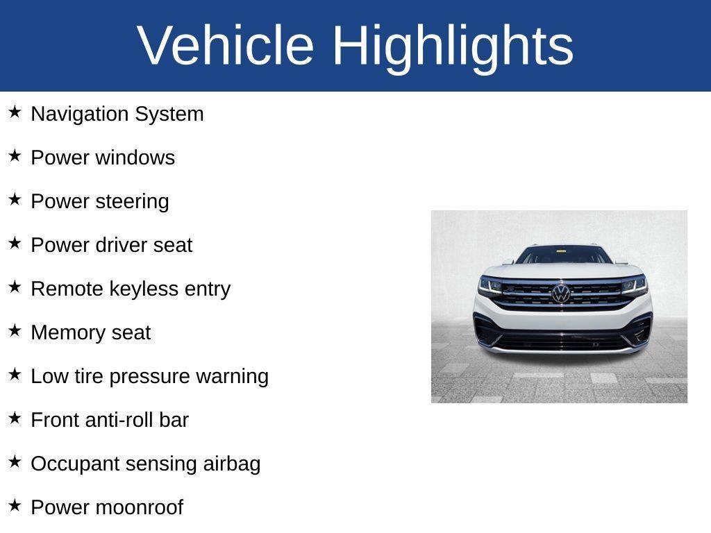 used 2020 Volkswagen Atlas Cross Sport car, priced at $25,500