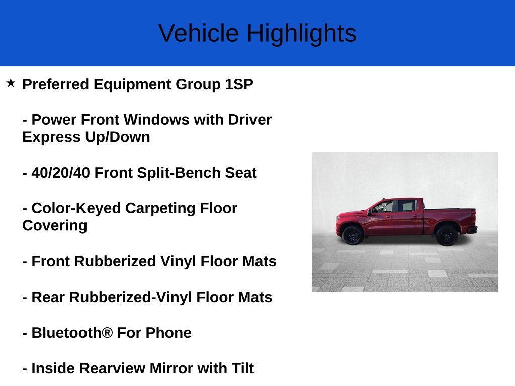 new 2026 Chevrolet Silverado 1500 car, priced at $49,710
