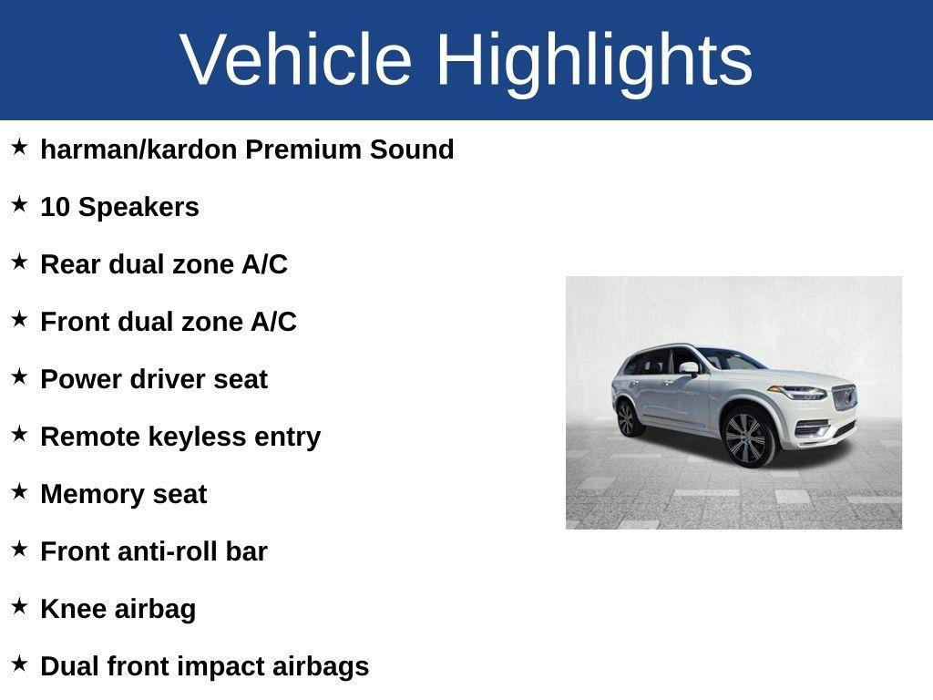 used 2024 Volvo XC90 car, priced at $37,597