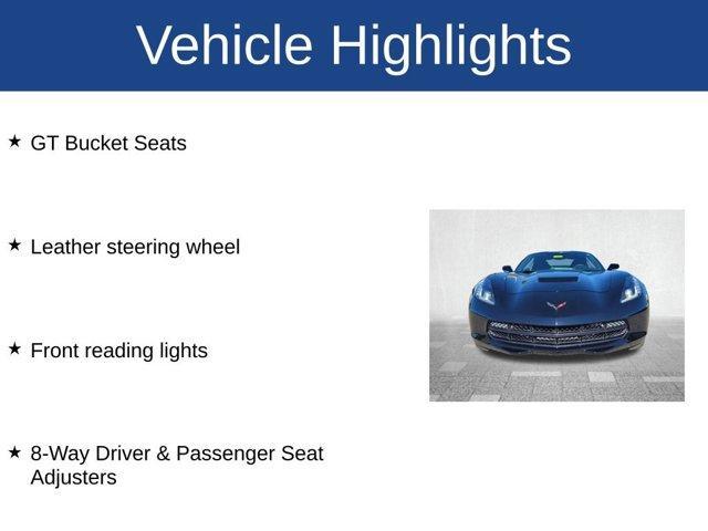 used 2016 Chevrolet Corvette car, priced at $43,777