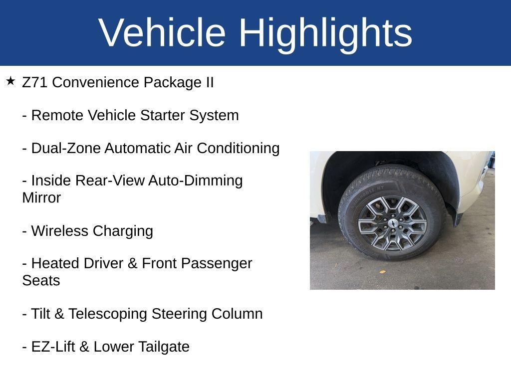 used 2023 Chevrolet Colorado car, priced at $33,000