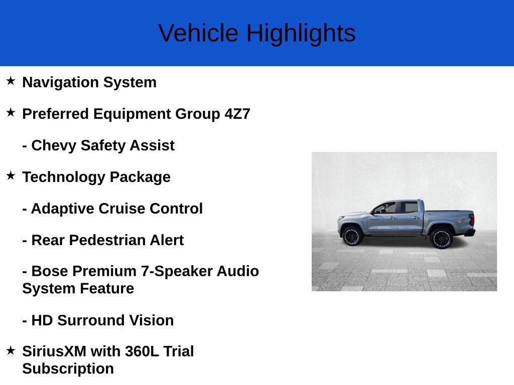 new 2026 Chevrolet Colorado car, priced at $47,254