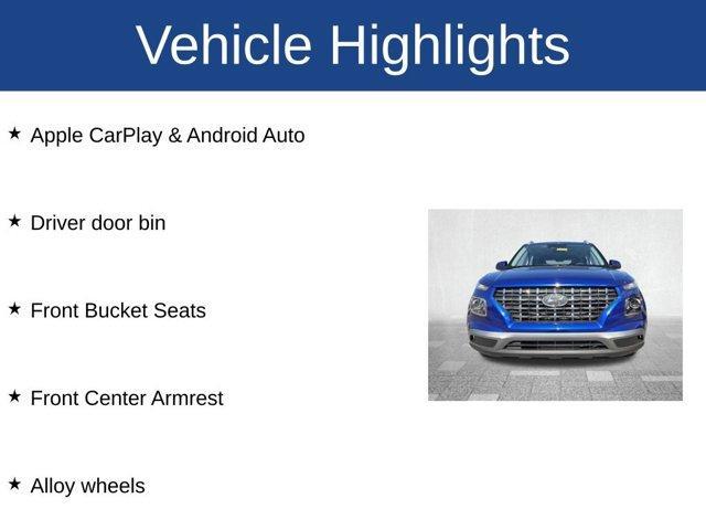 used 2024 Hyundai Venue car, priced at $18,000