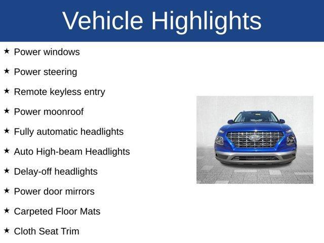 used 2024 Hyundai Venue car, priced at $18,000