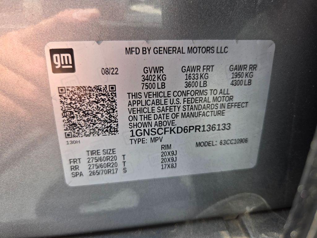 used 2023 Chevrolet Suburban car, priced at $41,000