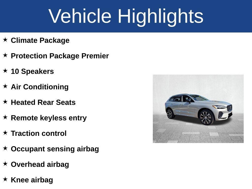 used 2023 Volvo XC60 car, priced at $33,525