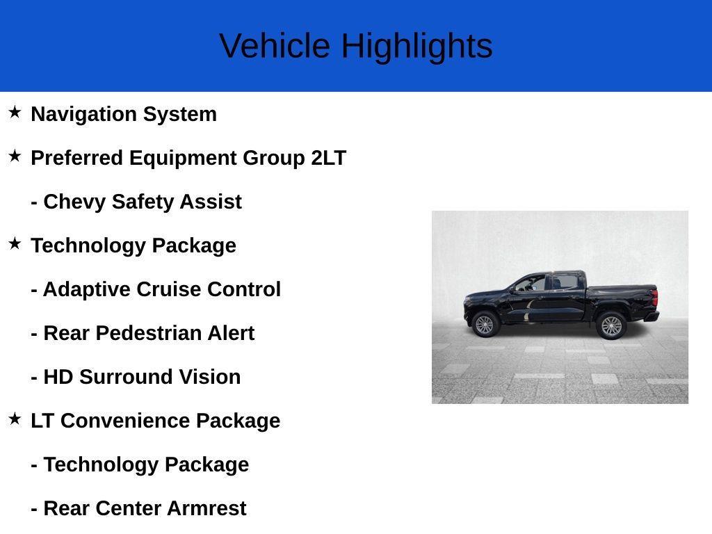 new 2026 Chevrolet Colorado car, priced at $39,025