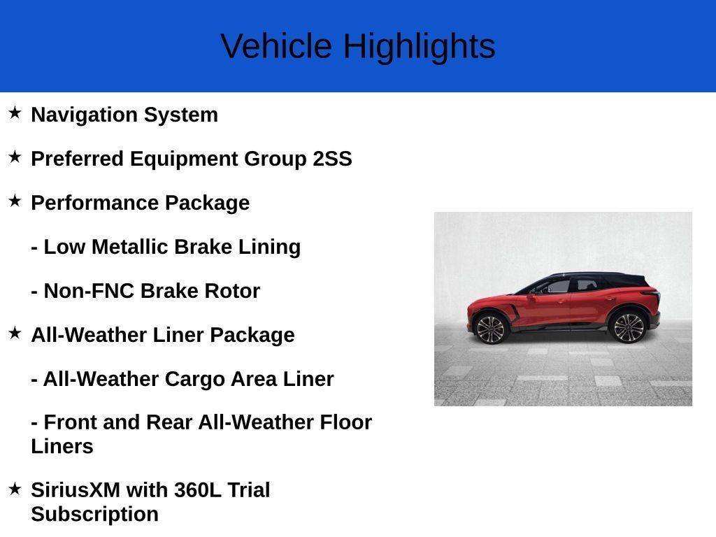 new 2026 Chevrolet Blazer EV car, priced at $59,679