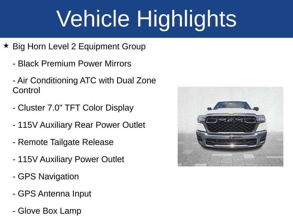 used 2026 Ram 1500 car, priced at $48,299