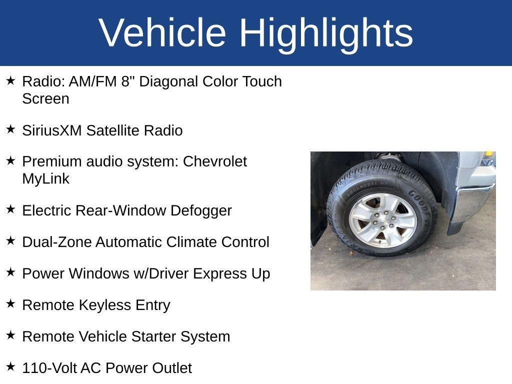 used 2015 Chevrolet Silverado 1500 car, priced at $20,888