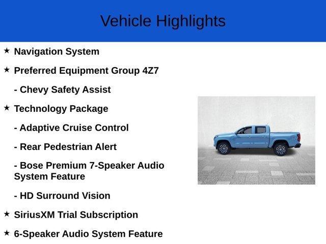 new 2025 Chevrolet Colorado car, priced at $41,900