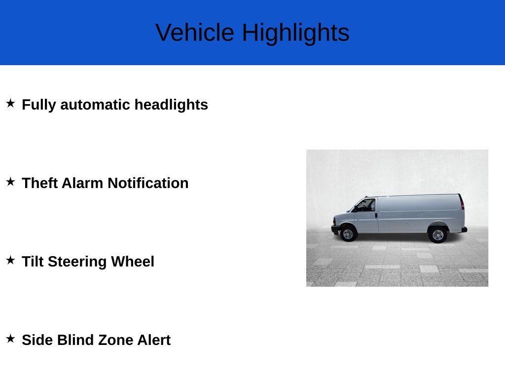 new 2025 Chevrolet Express 3500 car, priced at $49,450