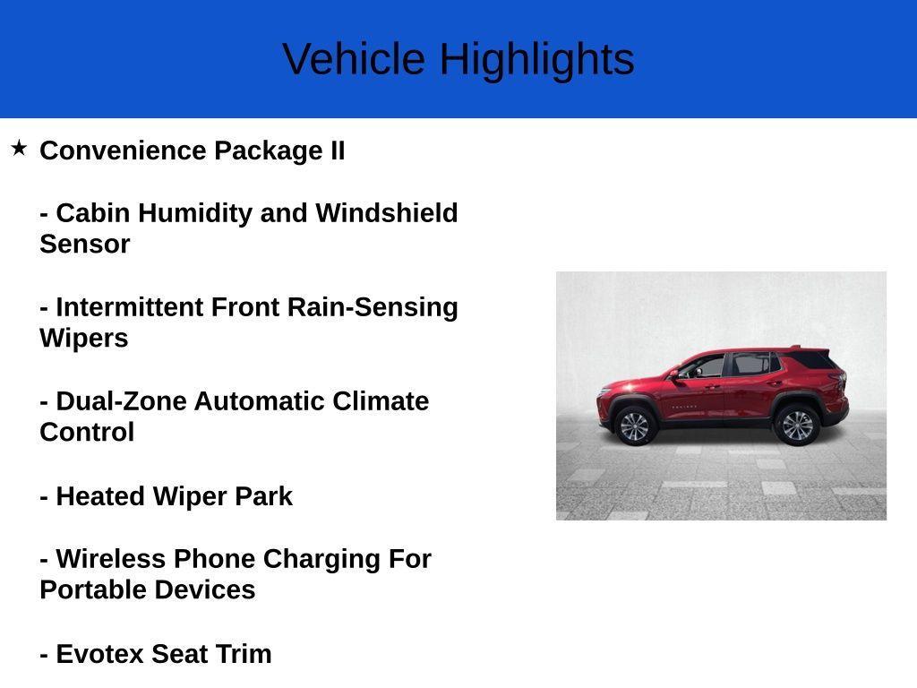 new 2026 Chevrolet Equinox car, priced at $30,785