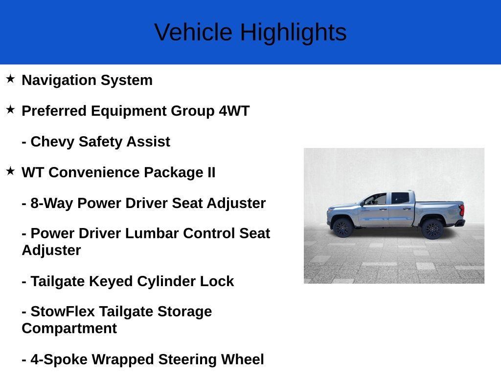 new 2026 Chevrolet Colorado car, priced at $36,080
