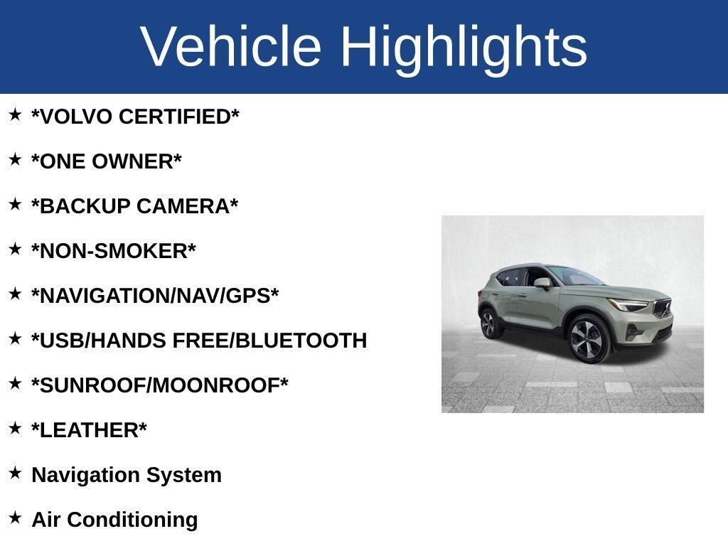 used 2023 Volvo XC40 car, priced at $27,927