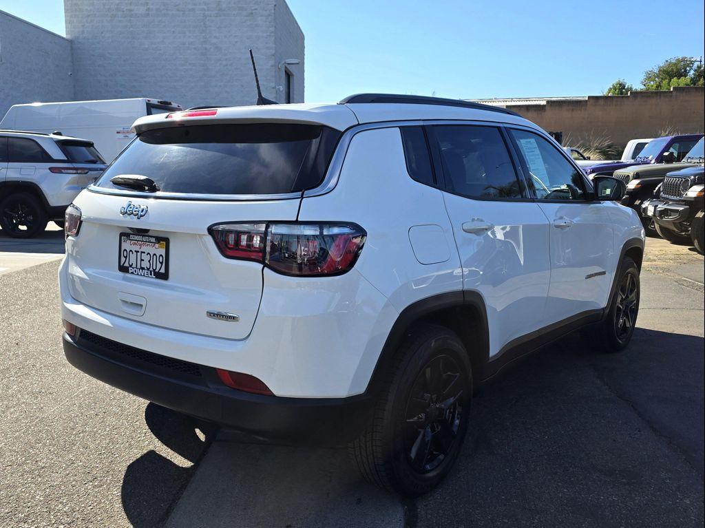 used 2022 Jeep Compass car, priced at $18,500