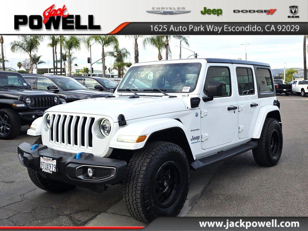 used 2023 Jeep Wrangler 4xe car, priced at $27,900