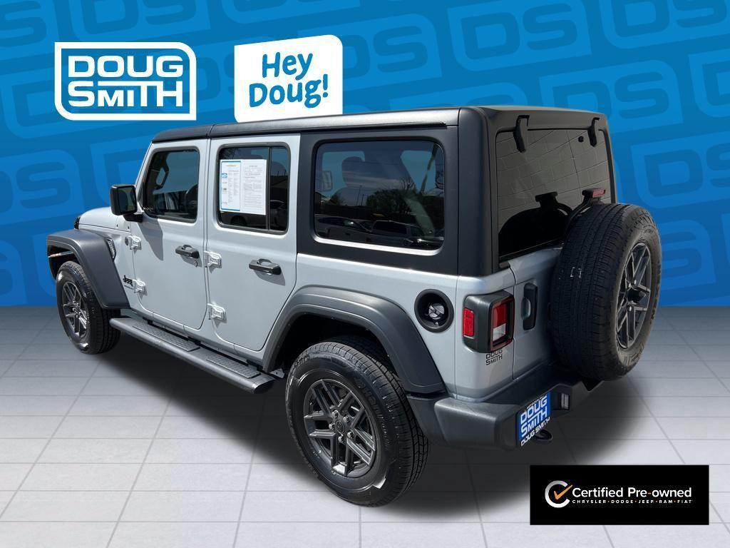 used 2024 Jeep Wrangler car, priced at $32,386