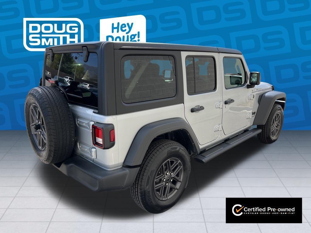 used 2024 Jeep Wrangler car, priced at $32,386
